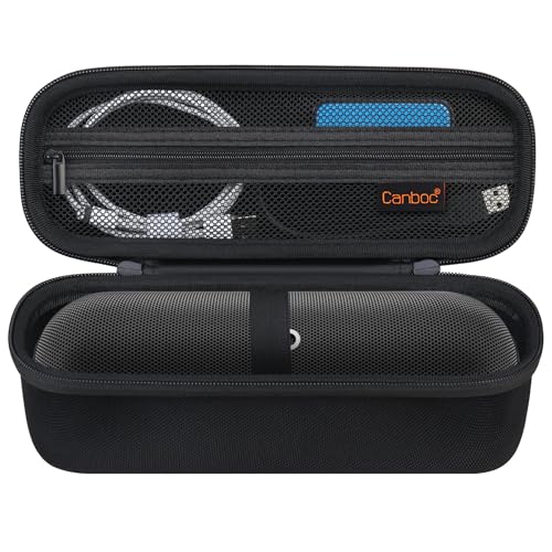 Canboc Carrying Case for Beats Pill Portable Bluetooth Speaker, Matte Black
