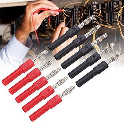 5Set Banana Plug Adapter, Speaker Banana Plugs, J.20012 Speaker Connectors Terminal, for Car Multimeters Instruments