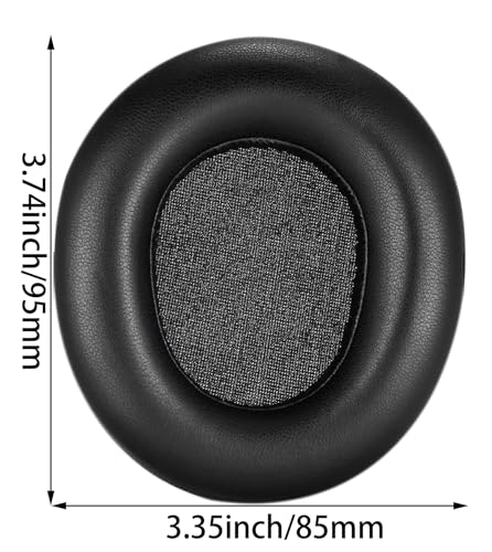 Replacement Ear Pads are Compatible with SteelSeries Arctis Nova Pro Wireless Headphones. They are Made of Soft Protein Leather and Memory Foam. They are Replacement Ear Pads (Black)