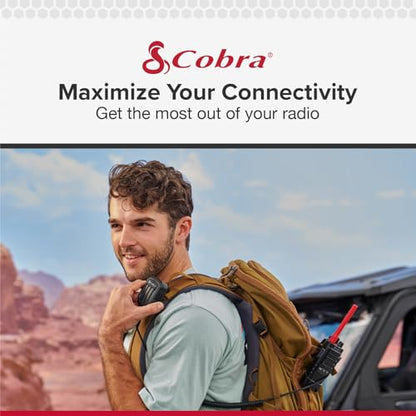 Cobra 2.5mm C-Style in-Ear Headset | Compact Low-Profile Communication Earpiece for Two-Way Radios with Discreet Design and Clear Audio Quality - style: In-Ear Headset