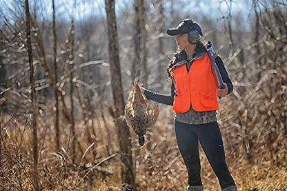 Walker's Razor Slim Electronic Earmuffs | Protective Case - color: American Patriot/Flat Dark Earth Brown