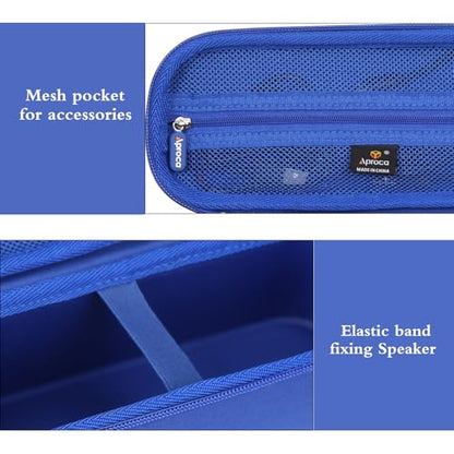 Aproca Case Compatible with BolaButty Bluetooth Speaker, Portable Bag for Accessories -Blue (Case Only) - color: Blue