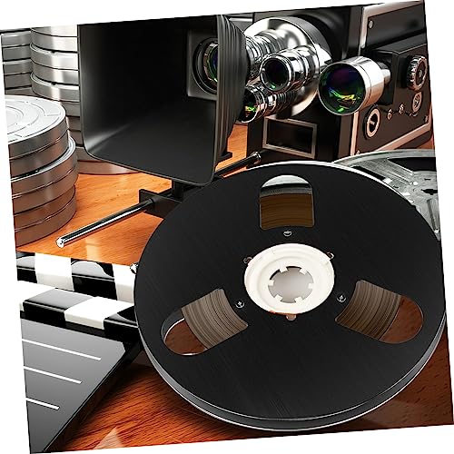 3Holes Empty Tape Reel Aluminum Alloy Take Up Reel for Recording Durable and Low Noise Tape Replacement for to Audio Systems