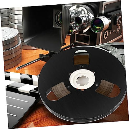 3Holes Empty Tape Reel Aluminum Alloy Take Up Reel for Recording Durable and Low Noise Tape Replacement for to Audio Systems