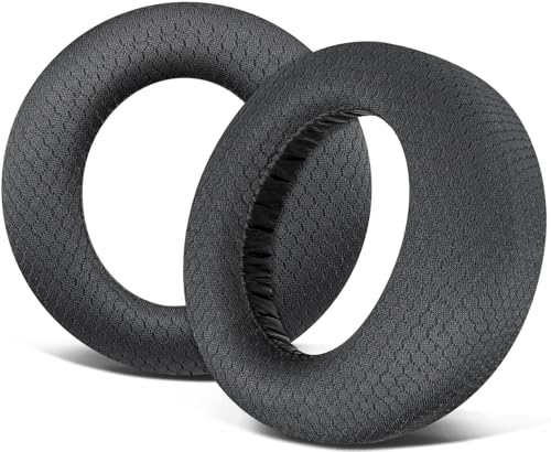 SOULWIT Earpads for Sony Pulse 3D (PS5) Wireless Headset, Ear Pads Cushions with Noise Isolation Foam - MF Black