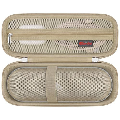 Carrying Case for Beats Pill - Portable Bluetooth Speaker/Beats Pill x Kim - color: Champagne Gold