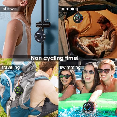 Upgraded, Pro Bike Speaker, with Pro Handlebar Mount, Bluetooth V5.4, IPX7 Waterproof, Silicone Case, Broadcast Navigation,10W Bassup, 15-24H Playtime, Hook, Bicycle, Motorcycle, Bike Accessories