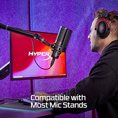 HyperX ProCast Microphone – Large Diaphragm Condenser Mic, XLR Connection