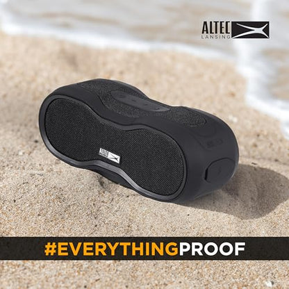 Altec Lansing - Portable Bluetooth Speaker, Waterproof IP67 - color: Black, size: Medium