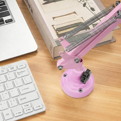 Geekria for Creators Microphone Table Flange Mount Adapter, Metal Table Mount Clamp with Adjustable Interface Aperture Compatible with TONOR T20, Aokeo AK-35, InnoGear Microphone Arm (Pink) - color: Pink