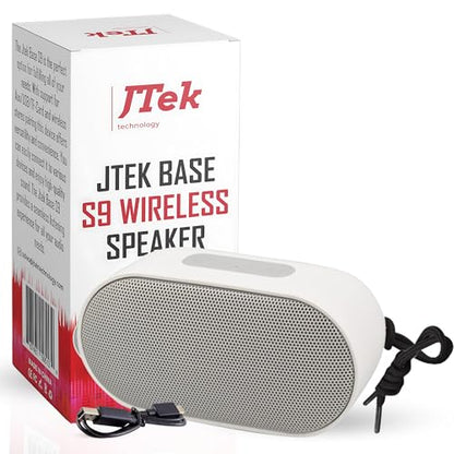 Portable Bluetooth Speakers Wireless Waterproof Bluetooth Speaker with Built in Mic 24 Hours Battery Life Loud Stereo Sound Deep Bass Mini Speaker for Home