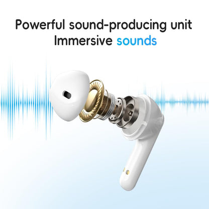 Wireless Earbuds，Small Ear Headphones，Bluetooth 6.0 Ear Buds with Noise Cancelling Mic，Bass Stereo，Mini Charging Case，Sports, Workout，Earphones for Phones Pad Tablet Laptop，White - color: White