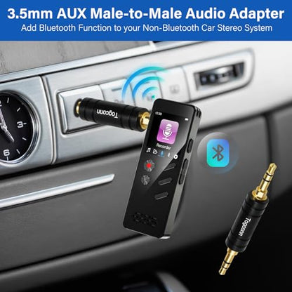 3.5mm 1/8 Inch AUX Audio Adapter 2 Pack，3.5mm TRS Stereo Male to Male Audio Headphone Jack Extender Connector，Gold-Plated, Compatible with Headphone, MP3 Player, Speakers，Tablet, Car Stereo，Microphone - style: 2 Pack