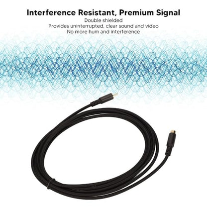 for RCA Extension Cable Male to Female Gold Plated Digital Analog AV RCA Coaxial Cord for HDTV DVD Player Subwoofer Speaker(1.8m/5.9ft) - size: 1.8m/5.9ft