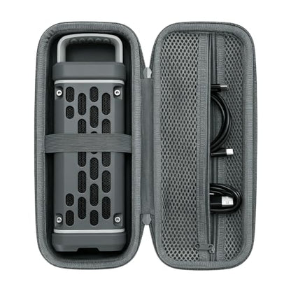Hard Travel Case Compatible with Turtlebox Ranger Outdoor Portable Bluetooth 5.4 Speaker, Hard Carrying Case with Handle, Shockproof Protective Speaker Storage Bag (Only Case) (gray) - color: gray