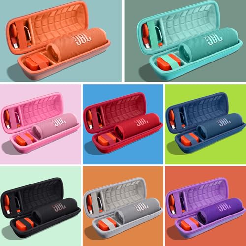 Hard Case for JBL Flip 7 Portable Wireless Bluetooth Speaker - color: Golden Oranger Case