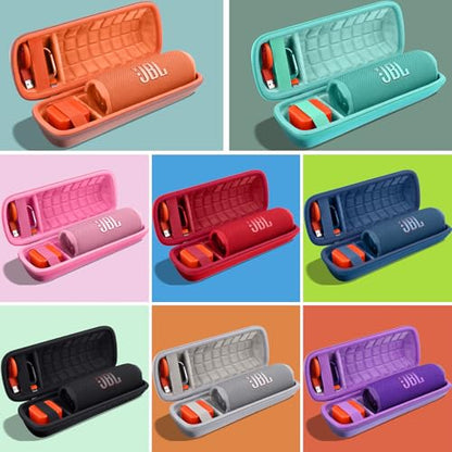Hard Case for JBL Flip 7 Portable Wireless Bluetooth Speaker - color: White Case