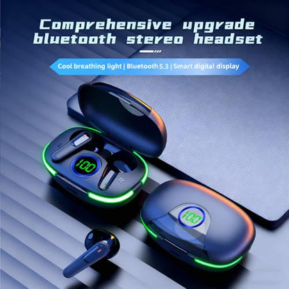 Wireless Bluetooth 5.3 in-Ear Headphones – Waterproof, 48-Hour