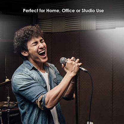 Pyle Adjustable Microphone Stand - Universal Mic Stand with Compact Heavy Base, Floor Standing Design, Height Adjustable, Pivot Angle Clip for Singing & Recording (2.8’ - 5’ ft., 9.8” Base Diameter) - size: 1 Pack