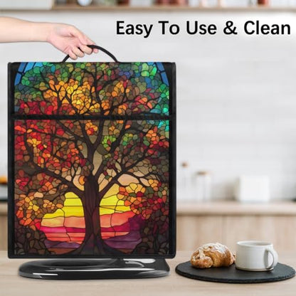 Kitchen Aid Mixer Cover Compatible with 6-8 Quarts Glowing Tree of Life Stand Mixer Cover Dust Cover with Zipper Pocket Kitchen Aid Mixer Accessories Kitchen Appliance Organizer Bag - color: Tree of live