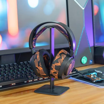 WC HeadbandZ Arctis Nova - Upgraded Silicone Headband for Arctis Nova Headsets by Wicked Cushions - Enhanced Flexibility, Comfort, and Style with Matching Earpad Designs | Kinetic Wave - color: Kinetic Wave