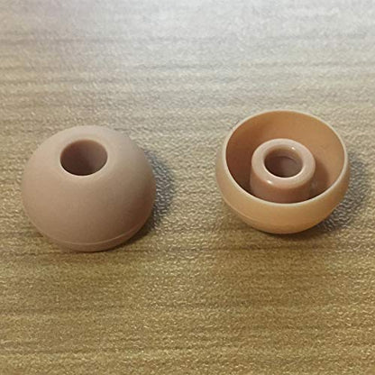 Replacement Silicone Earbuds Ear Tips Eargels Buds Set Compatible with Beats Powerbeats 3 Powerbeats 2 Wireless in-Ear Earphones (4 Pairs/Gold) - color: Gold
