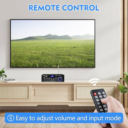 298Pro Bluetooth Stereo Receiver, 400W x 2 - color: BT-298Pro