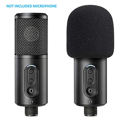 ATR2500x Pop Filter Foam Cover - Mic Windscreen Customized for Audio Technica ATR2500x-USB, ATR2500-USB Cardioid Condenser USB Microphone to Blocks Out Plosives