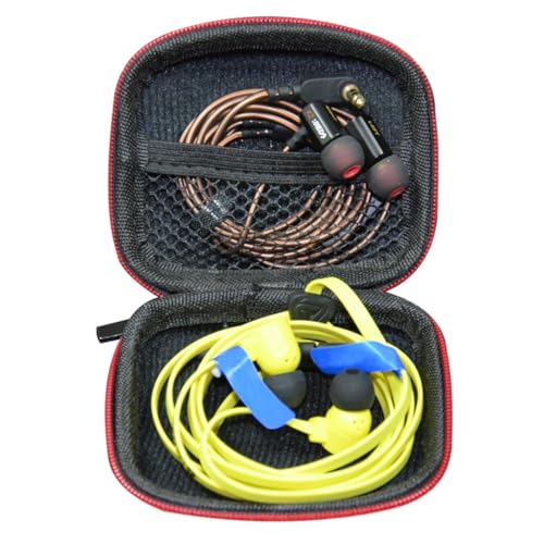 Compact EVA Earphone Carrying Box Zipper Pouch Headphone Storage Bag Earphone Carrying Pouch for Small Earphones