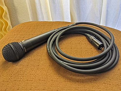 Pig Hog PHM6 High Performance 8mm XLR Microphone Cable, 6 Feet | 8mm XLR cable with 6ft length and stress relief for recording, touring and live sound - size: 6 ft