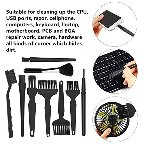 9 in 1 Anti Static Brush Computer Cleaning Kit for Keyboard PC Laptop