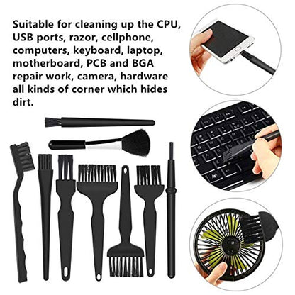 9 in 1 Anti Static Brush Computer Cleaning Kit for Keyboard PC Laptop