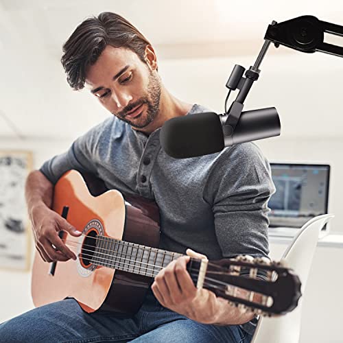 Microphone Cover for SM7B, Mic Cover Foam Microphone Windscreen Compatitable with SM7B Professional Mic Foam for SM7B Recording Condenser Microphones