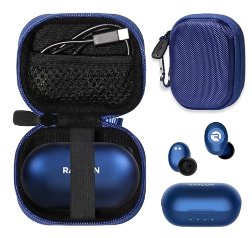 Case for Raycon Everyday Earbuds (2024 Edition) - in-Ear Buds, Raycon Fitness True Earbuds(Blue) - color: Blue
