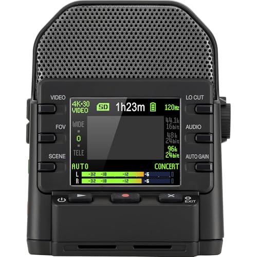 Zoom Q2n-4K Handy Video Recorder, 4K/30P Ultra High Definition Video, Compact Size, Stereo Microphones, Wide Angle Lens, for Recording Music, Video, YouTube Videos, Livestreaming with Bundle
