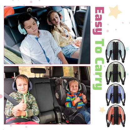 12 Pcs Kids Ear Protection Noise Cancelling Headphones Ear Muffs Bulk 27db Adult Noise Reduction Hearing Earmuff(Universal Fit (kids & Adults),Elegant Style) - size: Universal Fit (kids & Adults), style: Elegant Style