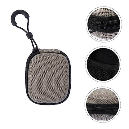 NUOBESTY 1Pc Durable Zipper Bag for Earphones Cables Multipurpose Storage Case with Lightweight Design for Organizing Headphones and Accessories Travel Friendly Pouch