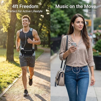 2 Pack Wired Earbuds for iPhone, Lightning Headphones w/Mic Volume | in-line remote for calls/music/volume. Plug & play Lightning, no adapter—iPhone 14 13 12 11 XR X 8 7