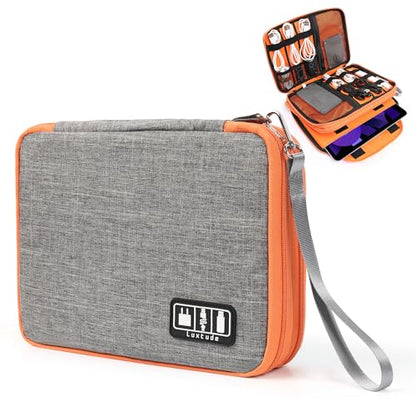 Luxtude Travel Cable Organizer Bag, Electronic Organizer Travel Case Large