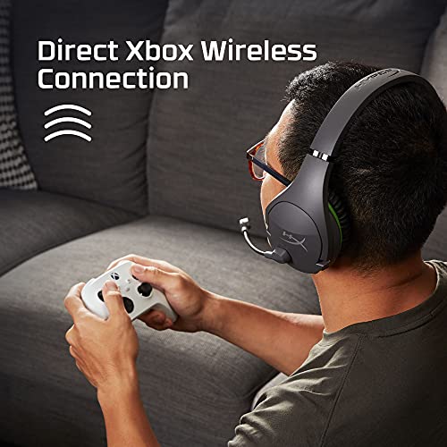 HyperX CloudX Stinger Core – Wireless Gaming Headset, for Xbox Series X|S and Xbox One, Memory foam & Premium Leatherette Ear Cushions, Noise-Cancelling,Black - size: Wireless, style: CloudX Stinger Core