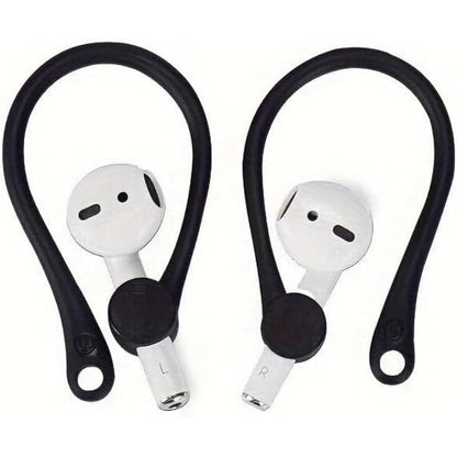 Silicone Ear Hooks, Anti-Lost Ear Tip Covers Compatible with Wireless Earbuds, Sports Accessories