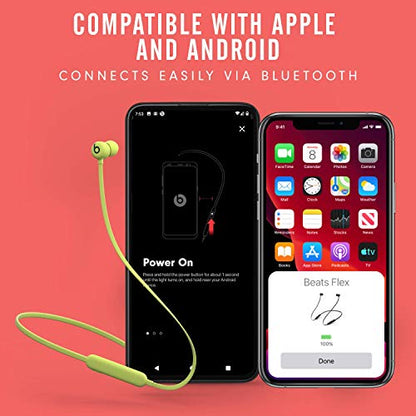 Beats Flex with Apple 20W USB-C Power Adapter - Black - color: Black, style: Flex & Power Adapter