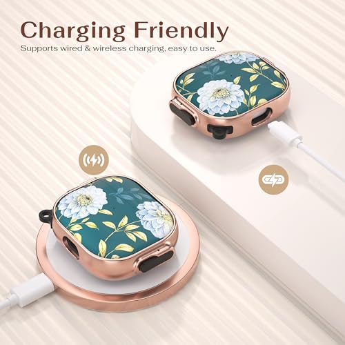 Maxjoy for AirPods 3 Case with Safety Lock, Magsafe Compatible, Green - color: Green White, size: AirPods 3 Case (2021)