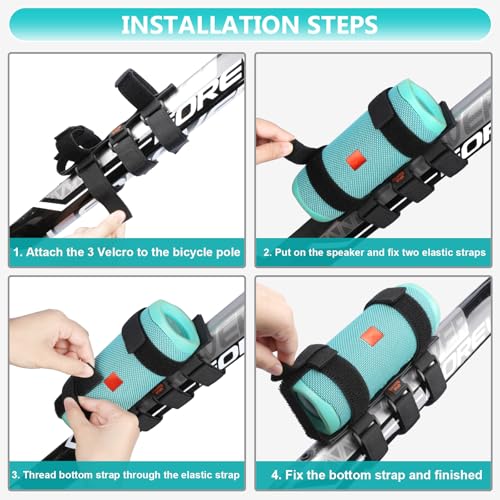 Portable Bike Speaker Mount for Bluetooth Wireless Speakers