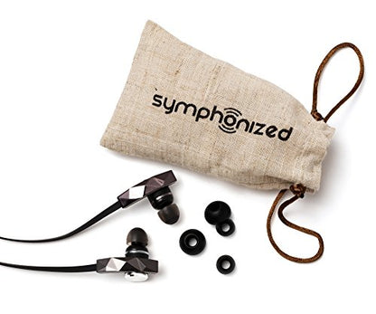 Symphonized PRO Premium in-Ear Noise-isolating Earphones, Earbuds, Headphones with Flat Cable and Microphone