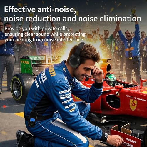 SAMCOM 2 Pin Earpiece for FPCN30A FPCN10A Radios (Overhead Headphone) - size: Overhead Headphone