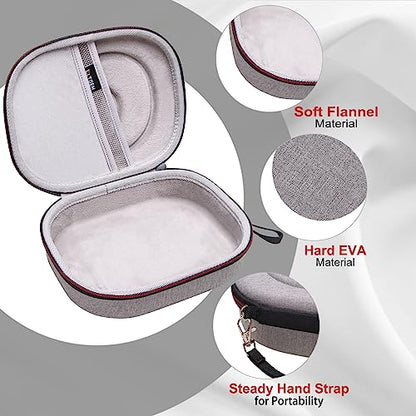 Case for JBL Tune 770NC/510BT/720BT/520BT/670NC/520C Headphones Gray | Hard Carrying Travel Case for JBL Live 770NC/670NC/680NC/780NC Headphones - color: 10.Grey outside + Grey inside