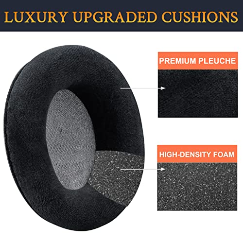 SOULWIT Earpads for AKG K701/K702/Q701/Q702/K601/K612/K712 - Black - color: Black