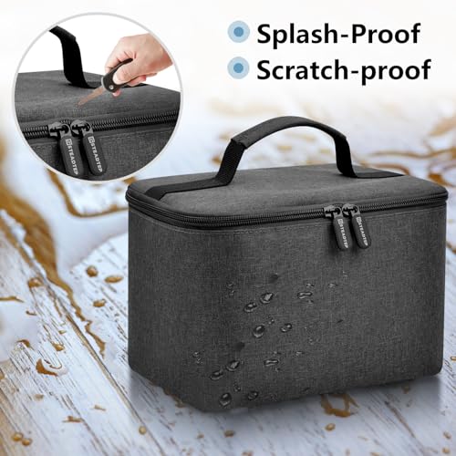 Hand Mixer Storage Case for KitchenAid 5, 6, 7 and 9 Speed Mixers - color: Grey