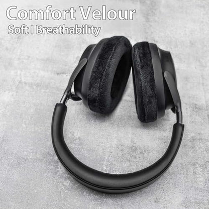 TRANSTEK Earpads Compatible with QC QuietComfort Ultra Headphones I Breathable Softer Velour, Thicker QC Replacement Ear Cushions (Velour)